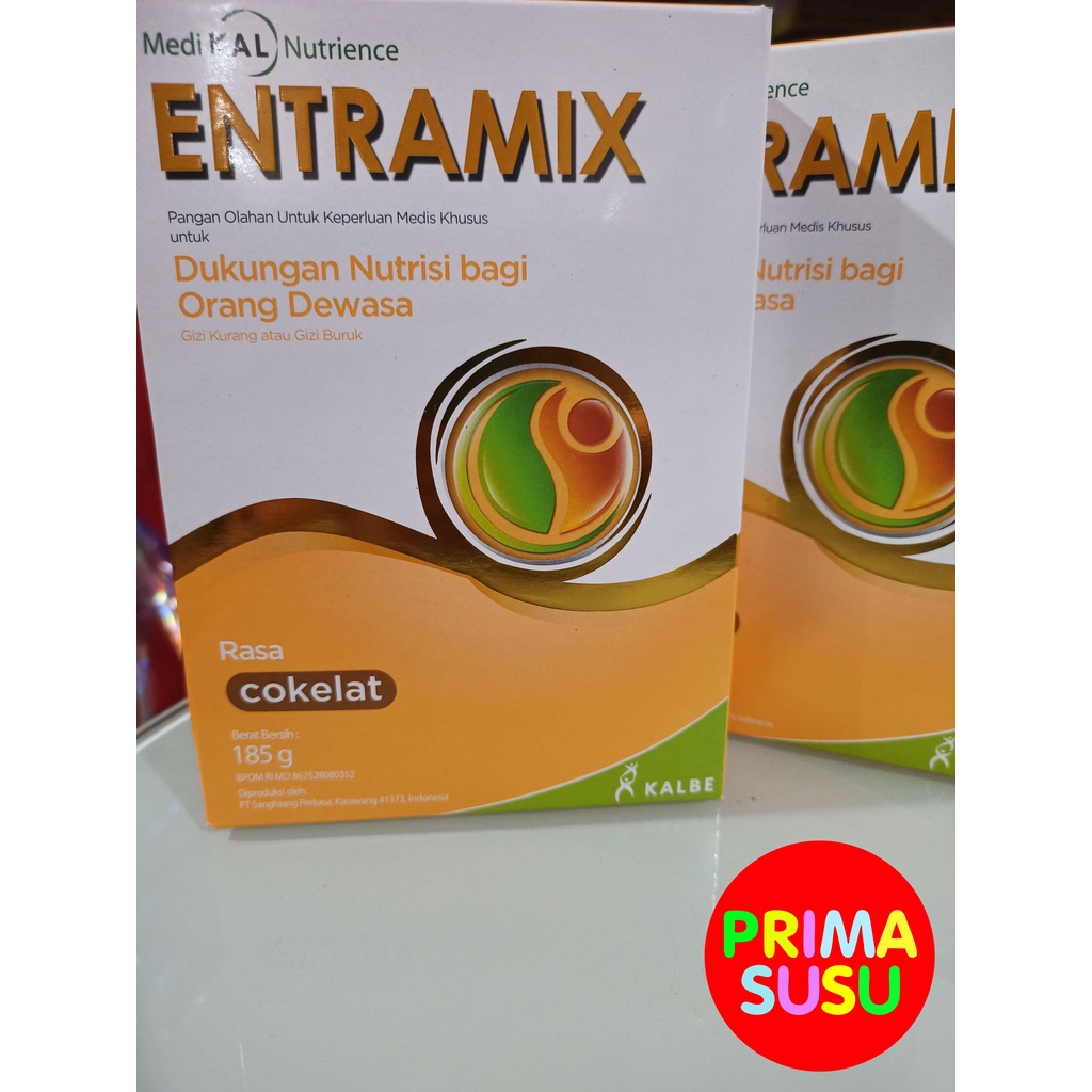 

Entramix 185 Gr, Cokelat, Vanila