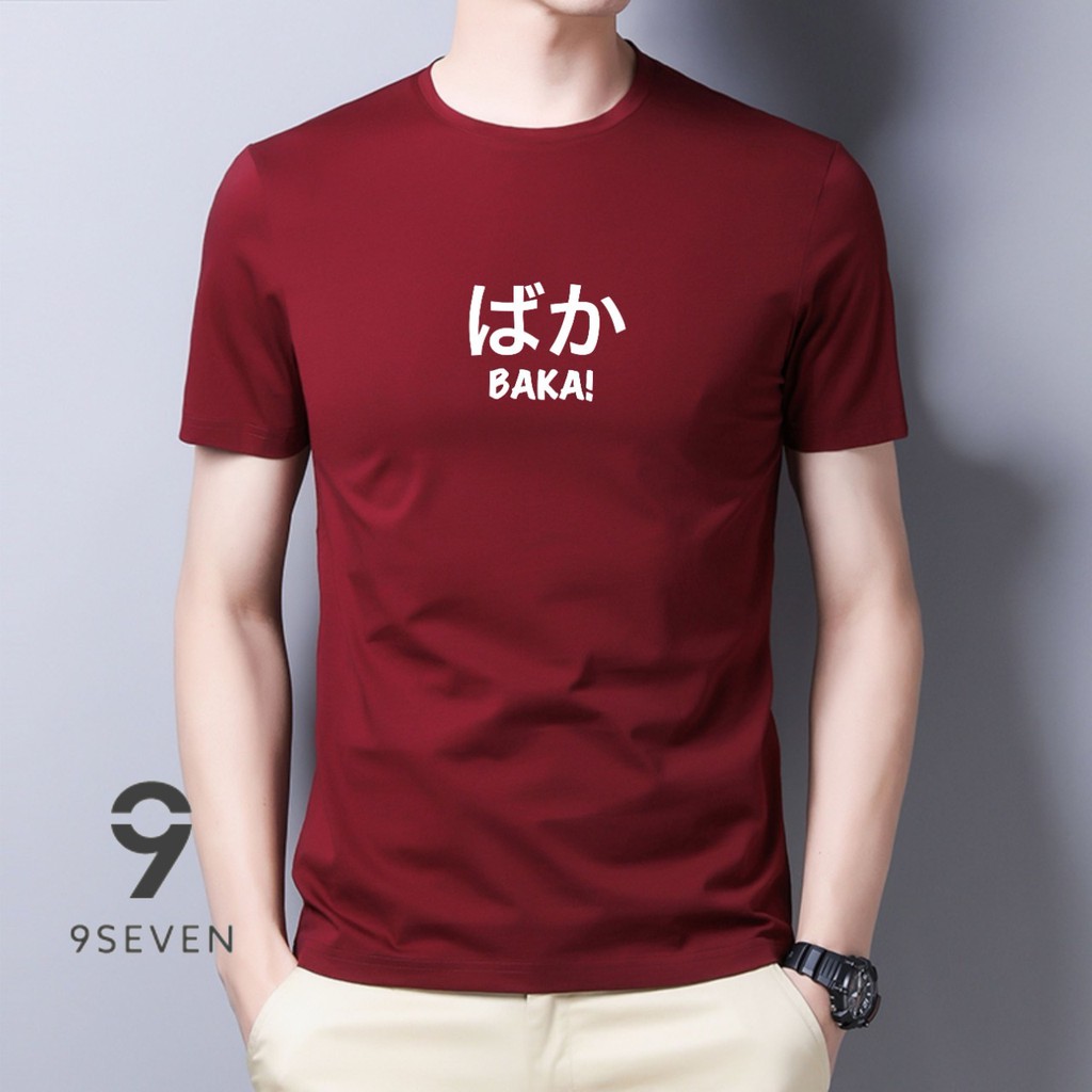 BAJU KAOS BAKA || KAOS DISTRO UNISEX || ATASAN LENGAN PENDEK TERLARIS || KAOS MOTIF SIMPLE