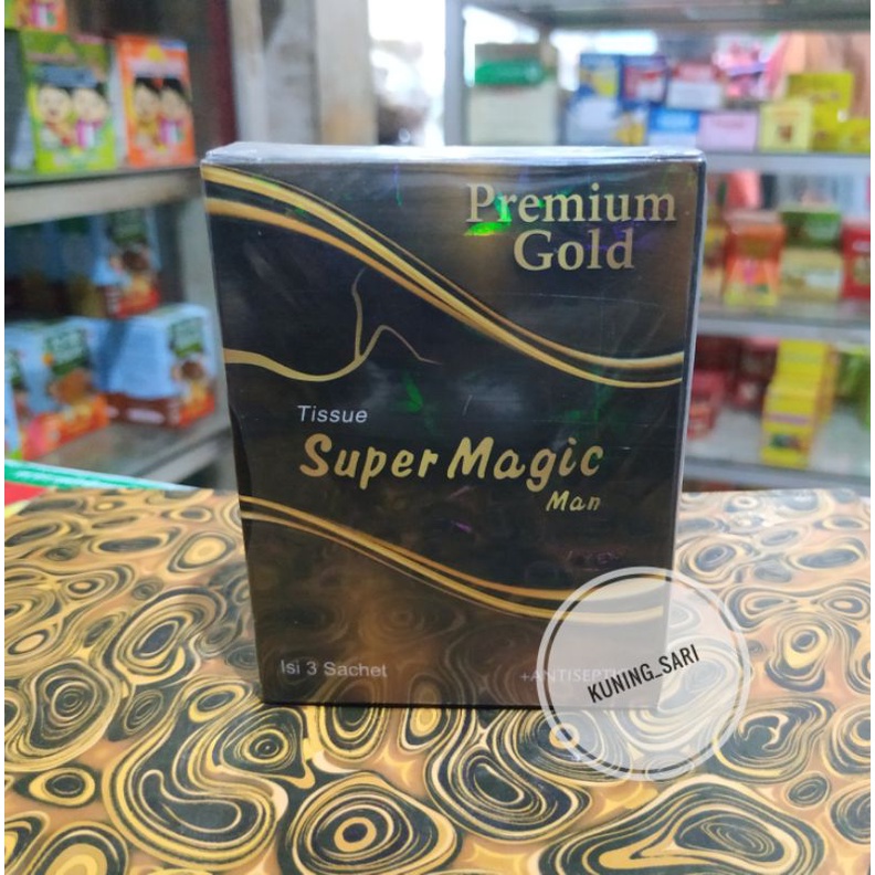 TISSUE SUPER MAGIC MAN PREMIUM GOLD