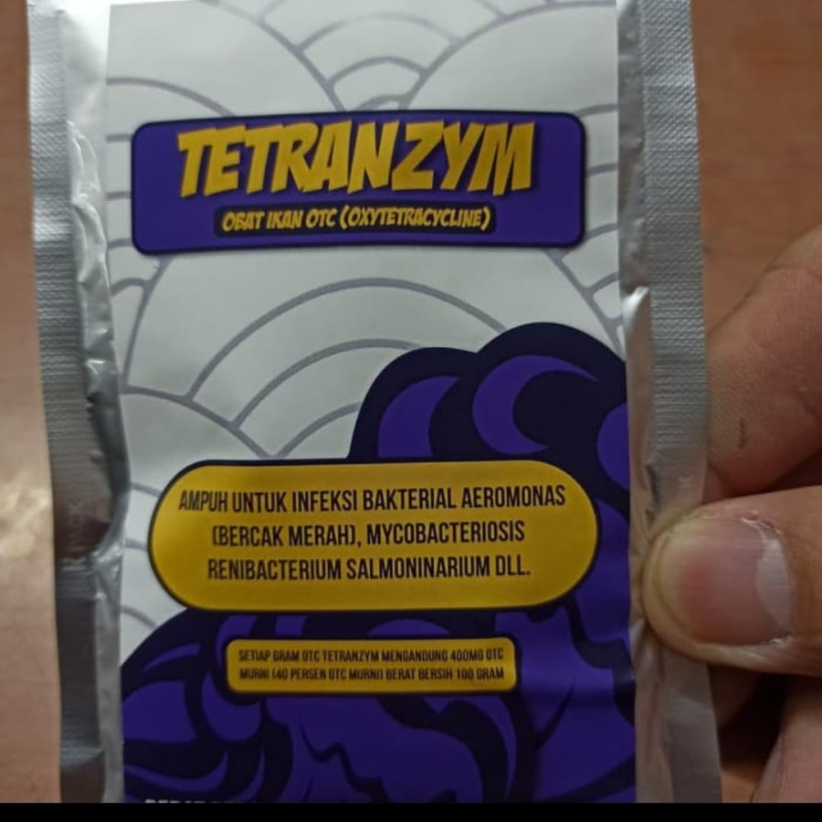 OBAT IKAN TETRANZYM 20 GR