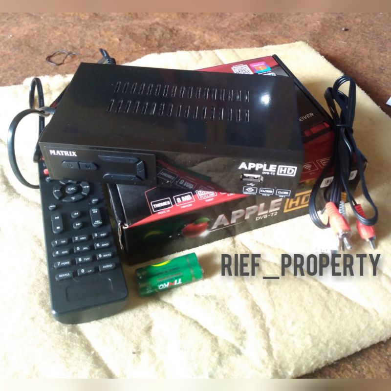Set top box matrix apple mengubah tv analog menjadi digital