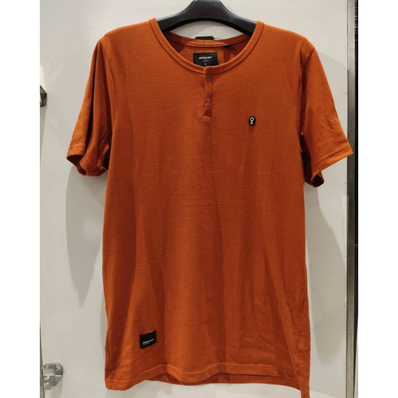 21111 Kaos Greenlight tangan pendek casual