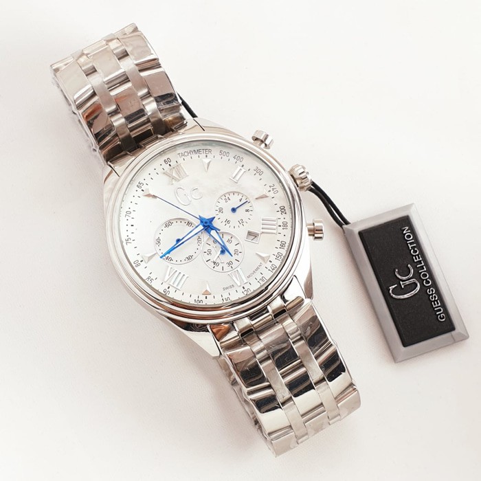 Jam Tangan Pria Guess Collection Type GC Y04008G7 Ori Free Yes