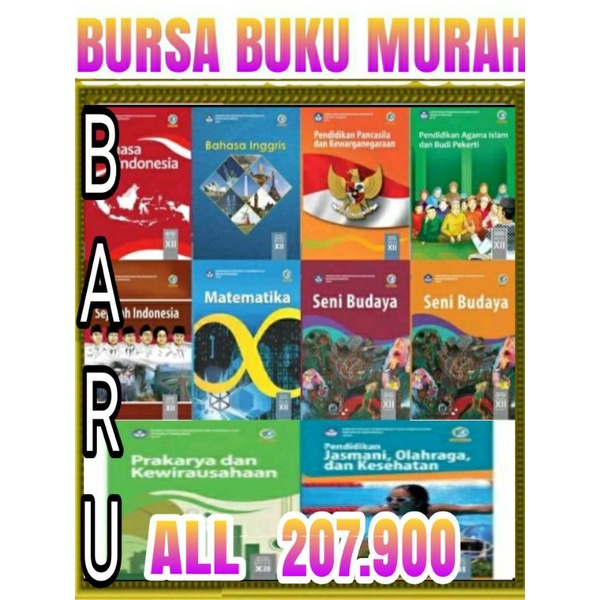 

PAKET BUKU MURAH SMA/SMK KURIKULUM K13 DIKBUD KELAS 12 EDISI TERBARU