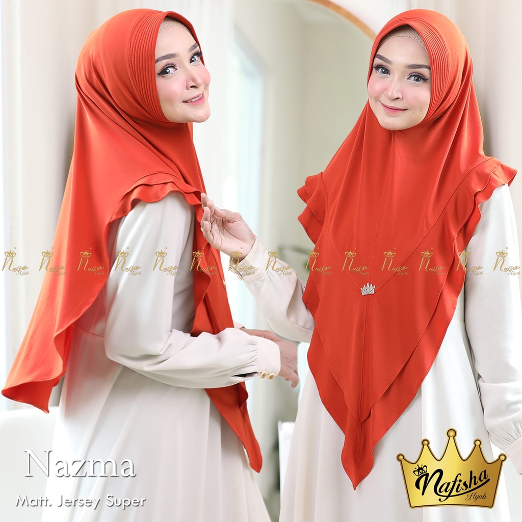 Hijab instan Nazma 2 Layer By Nafisha