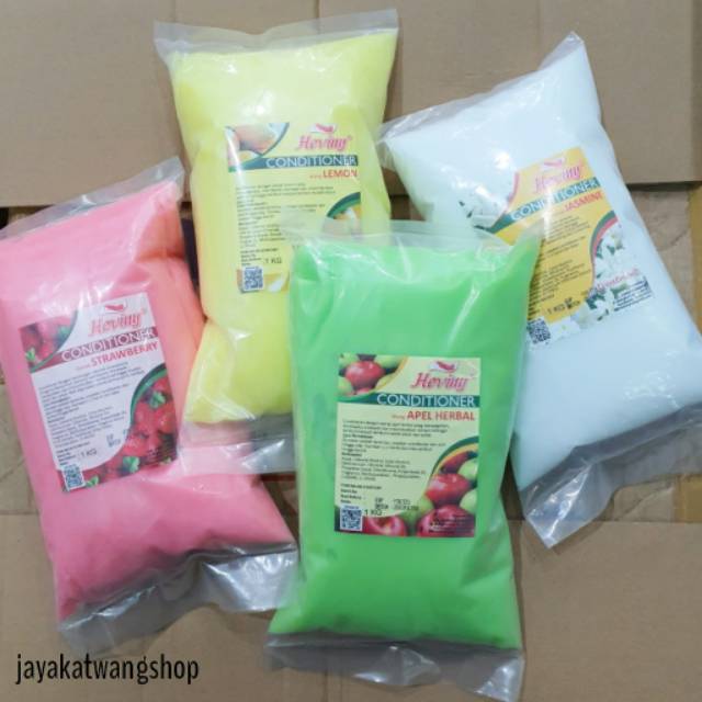 HEVINY CONDITIONER REFILL 1KG Aroma Buah Segar