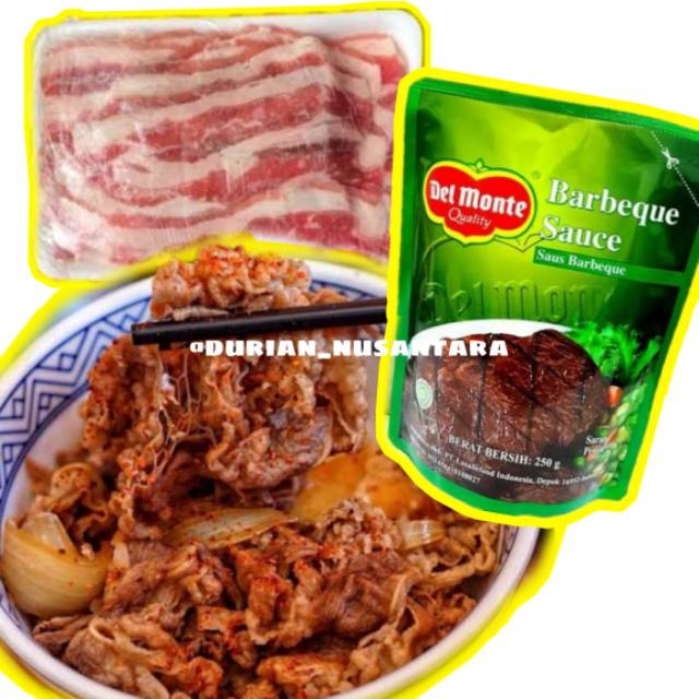 

Saus Barbeque BBQ SAUCE / BUMBU BEEF / BBQ SAUS DEL MONTE