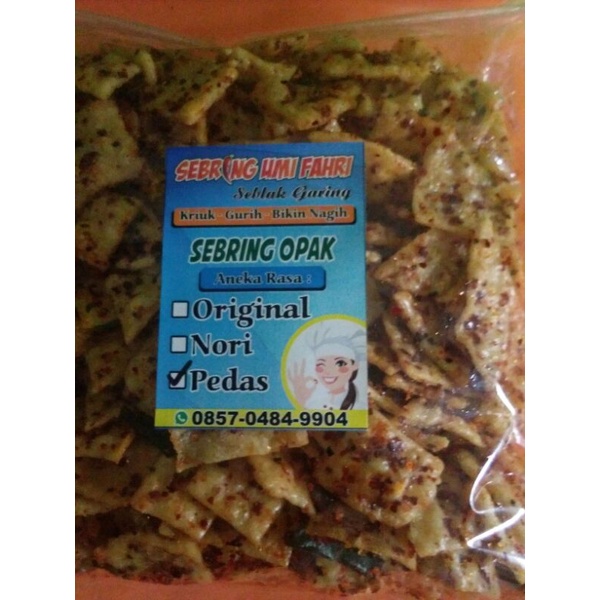 

seblak kering kerupuk