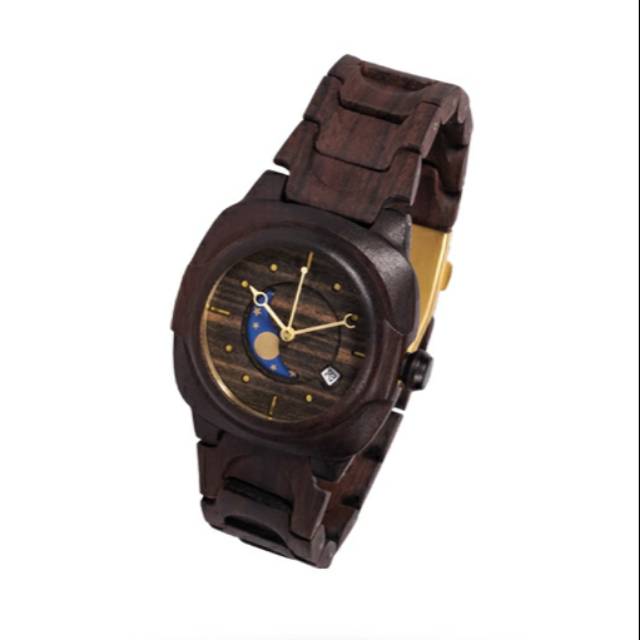 Jam Tangan Kayu MATOA - RAKAI EBONY [ORIGINAL]