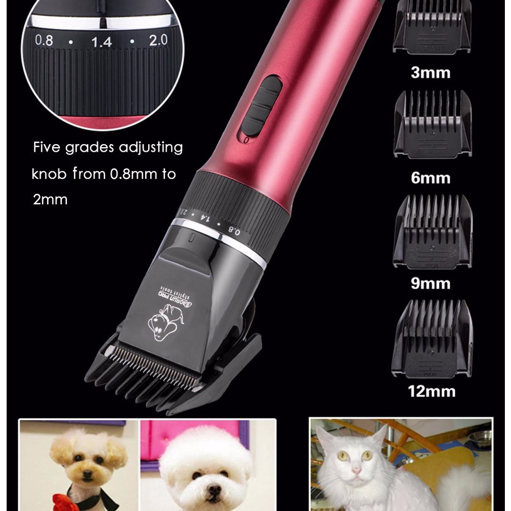 Alat Cukur Elektrik Bulu Binatang Pet Dog Clipper - P6