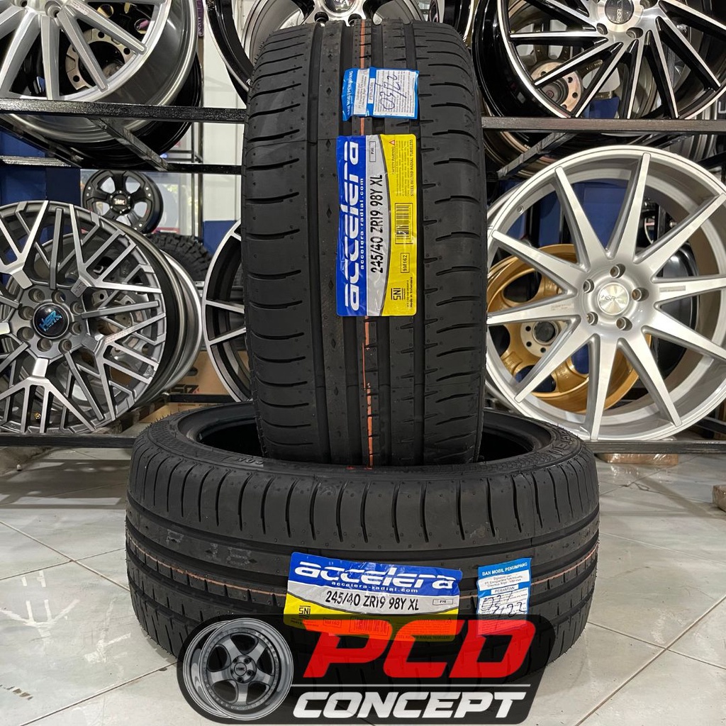 BAN MOBIL TUBLES UKURAN 245 40 R19 ACCELERA PHI | BAN ACCELERA 245/40 RING 19