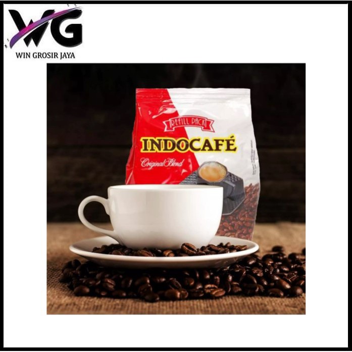 

KOPI HITAM ASLI / KOPI ORIGINAL / REFILL PACK / INDOCAFE ORIGINAL BLAND 180g