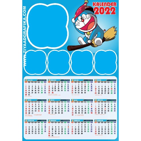 

KALENDER FOTO 2023 TERMURAH - DESAIN KARTUN 3