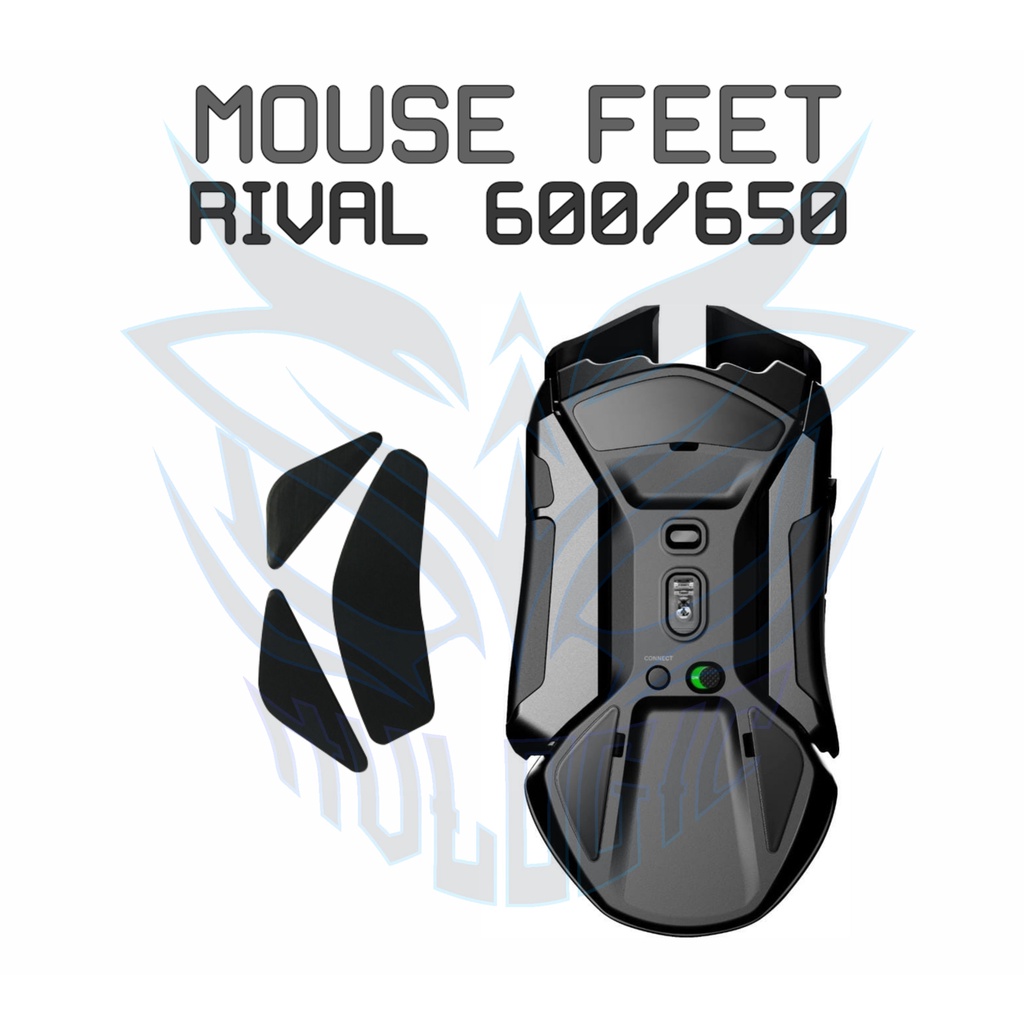 Mouse Feet Glide Steelseries RIVAL 600 650 - Mousefeet Skates PTFE