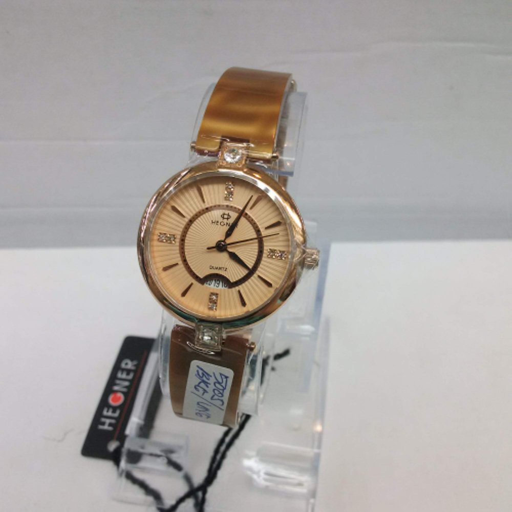 Jam Tangan Wanita Original Hegner 5005 Rosegold Brown (hargajam harga jam ori anti air)