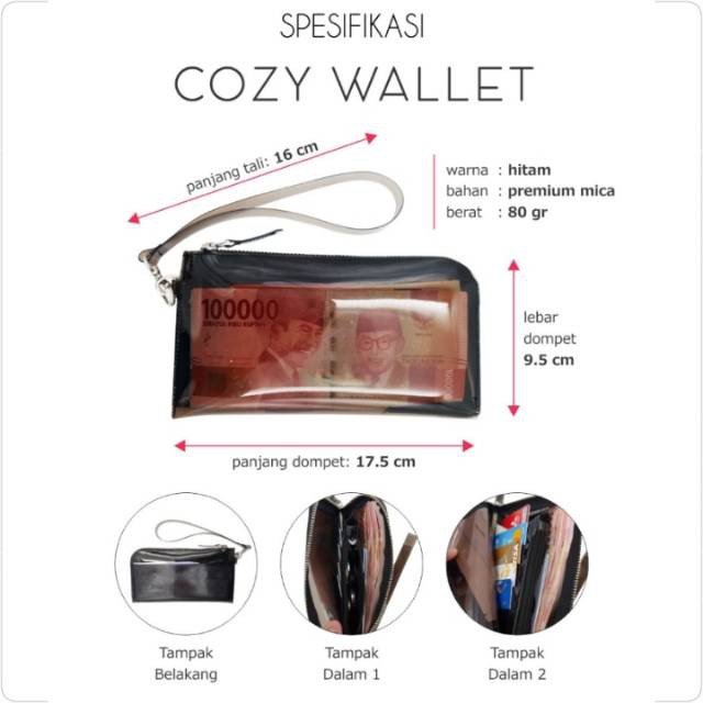 BUNDLING : Chava Bag + Cozy Wallet D'renbellony - Tas Dompet Mika New Normal- Bag Cici