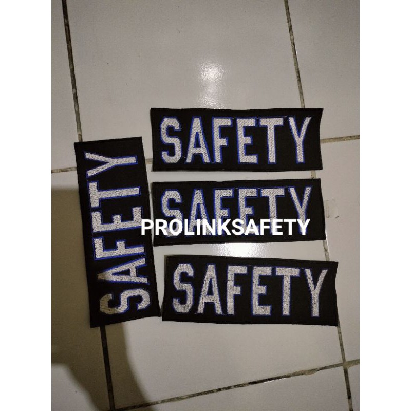 LAMBANG LOGO PATH SAFETY PUNGGUNG SAFETY 8X23 CM