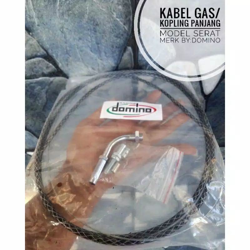 Kabel gas serat matic thailand plus L gas cnc universal all motor