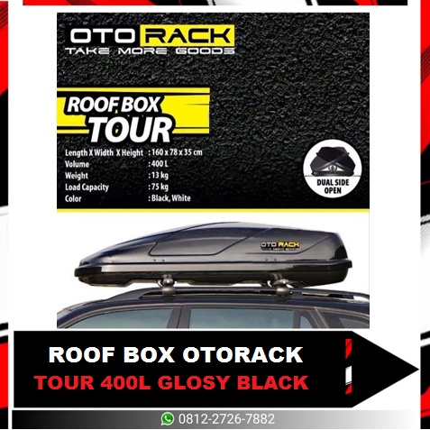 Roof Box Otorack TOUR GLOSY BLACK