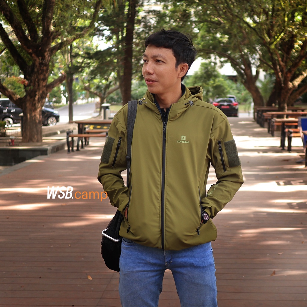 JAKET CONSINA GREY WOLVES