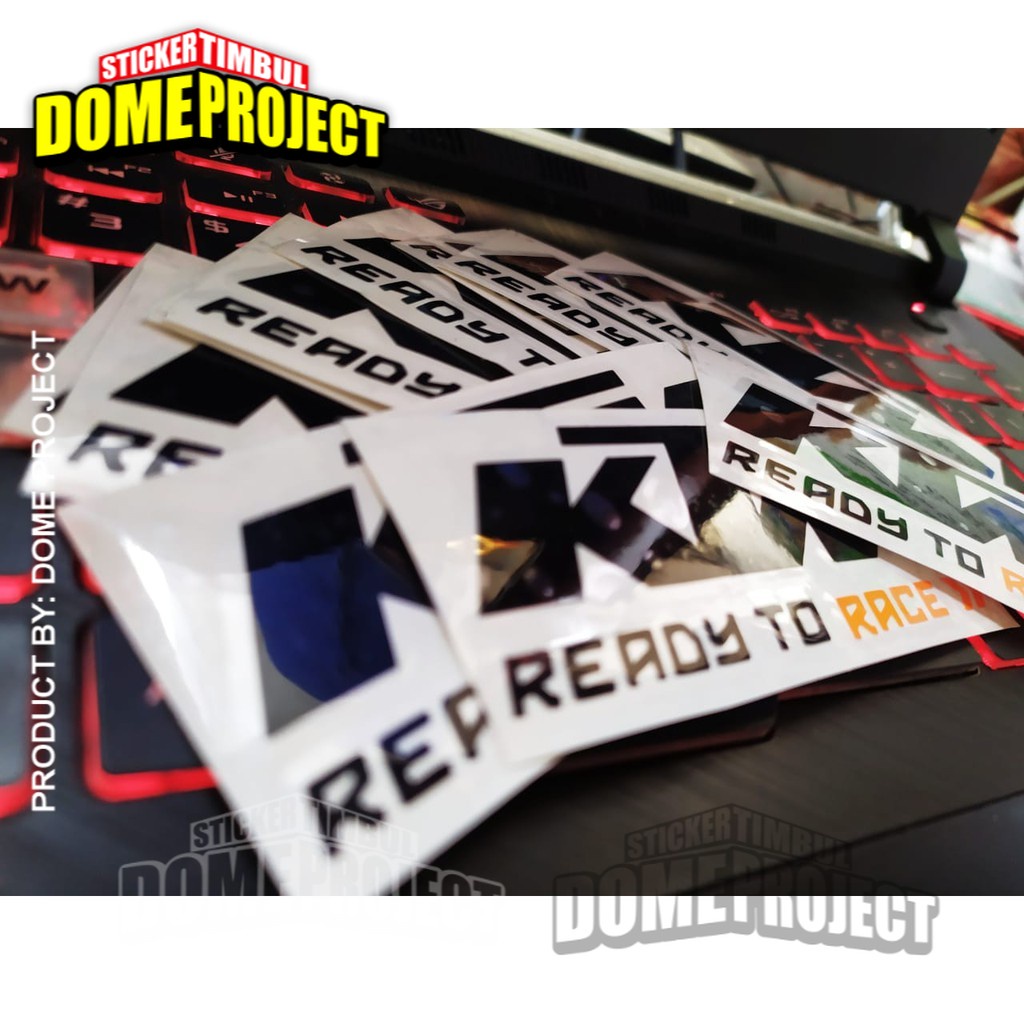 STIKER MOTOR KTM STIKER CUTTING STIKER MOTOR STIKER SATUAN AKSESORIS SEPEDA MOTOR