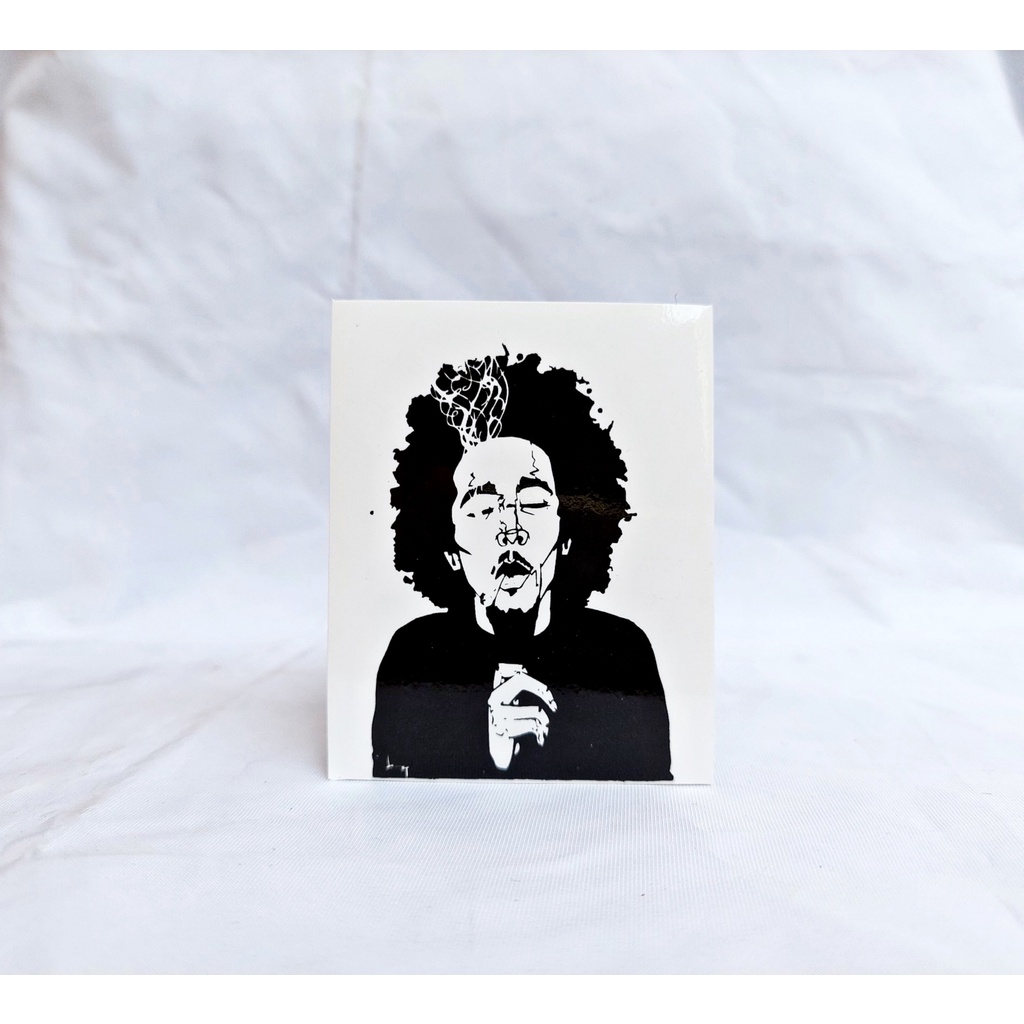 

STIKER sticker BOB MARLEY vinyl LOGO BRAND AESTHETIC HP LAPTOP MOTOR MOBIL WATERPROOF