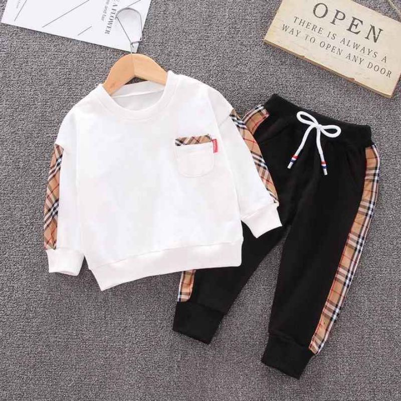 Setelan Jogger Anak 1-5 tahun Baju Set Joger