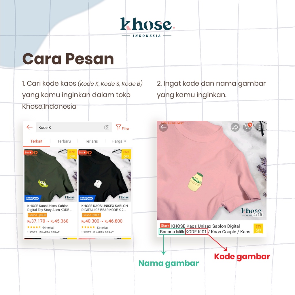 KHOSE KAOS KHUSUS SIZE XXL PRINT DIGITAL SABLON / MOHON UNTK MEMBACA DESKRIPSI SBLM PESAN