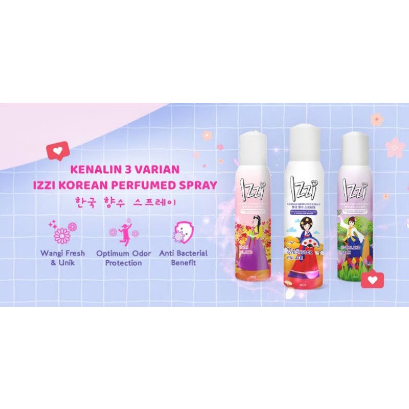 izzi korean spray