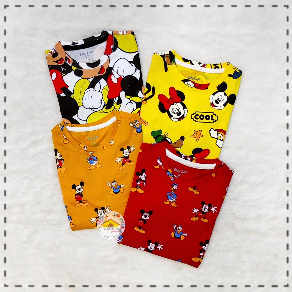 Kaos Anak Baby GAP cmt Full Print – MICKEY Series