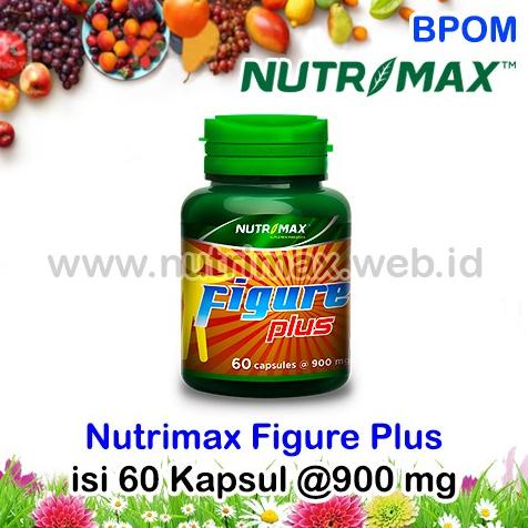 PROMO Nutrimax Figure Plus Vitamin/Obat Herbal Penambah Nafsu/Penafsu Makan Asli