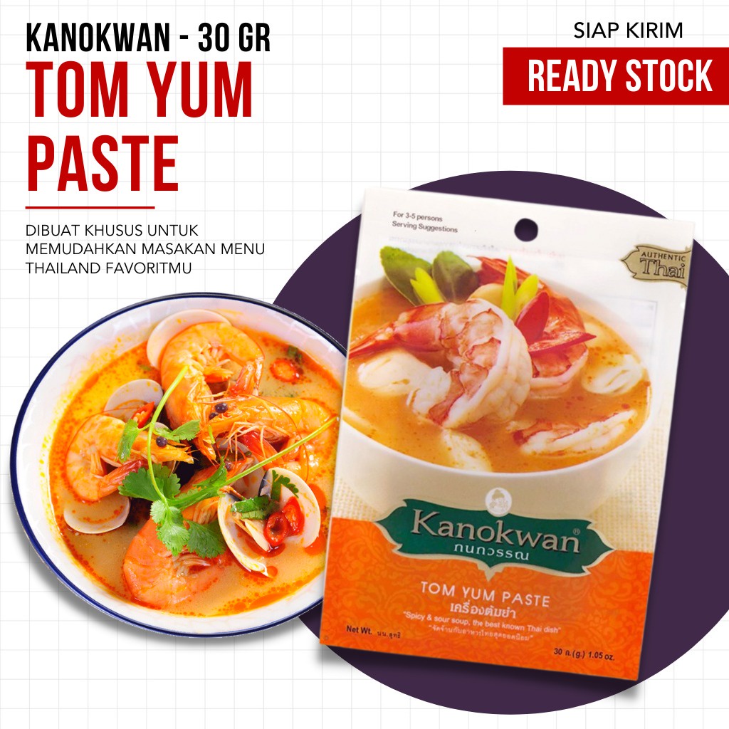 Bumbu Masak Instant Thailand Rasa Mantap - Kanokwan Paste (TERMURAH)