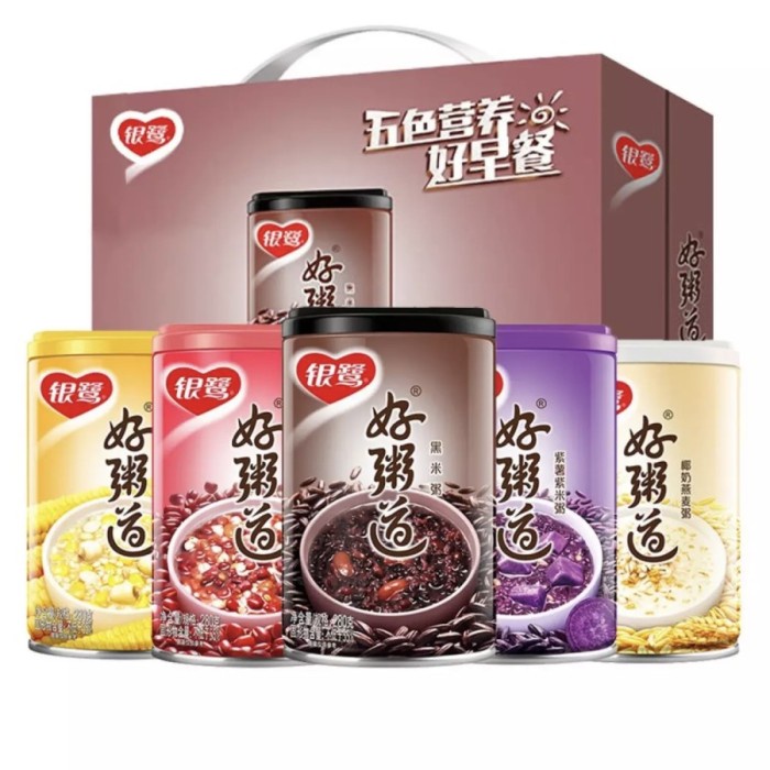 

Eight Treasure Congee HaoZhouDao Porridge Bubur Siap Saji Instant - CoconutMilkOat