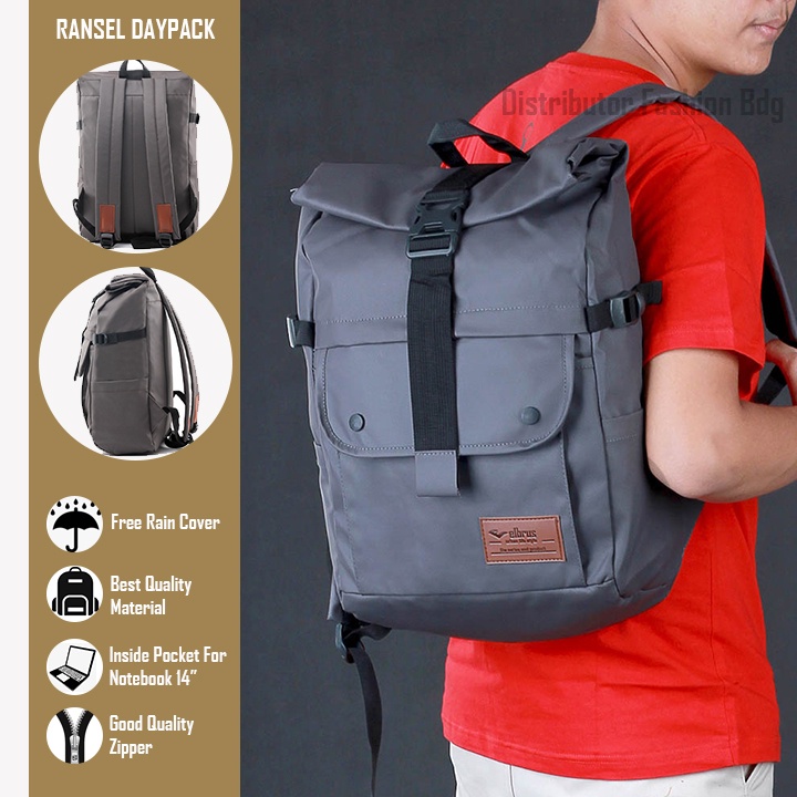 Tas Ransel Pria Waterproof Tas Punggung Cowok Anti Air 365