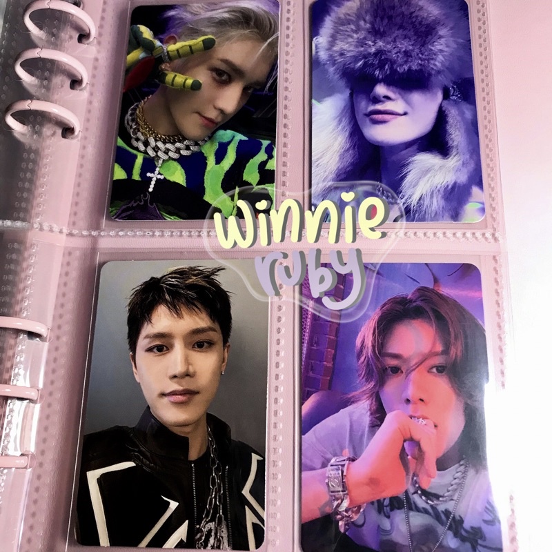 [CLEARANCE SELL] pc taeyong jungwoo taeil yuta 2 baddies digipack ina photocard nct 127 official