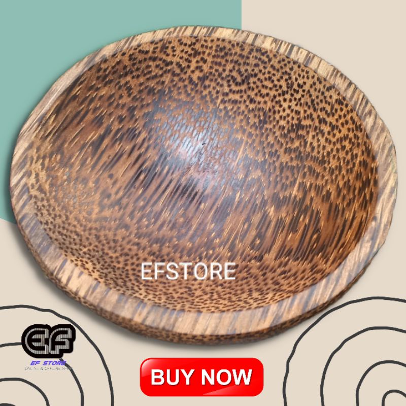 Mangkuk kayu aren murah