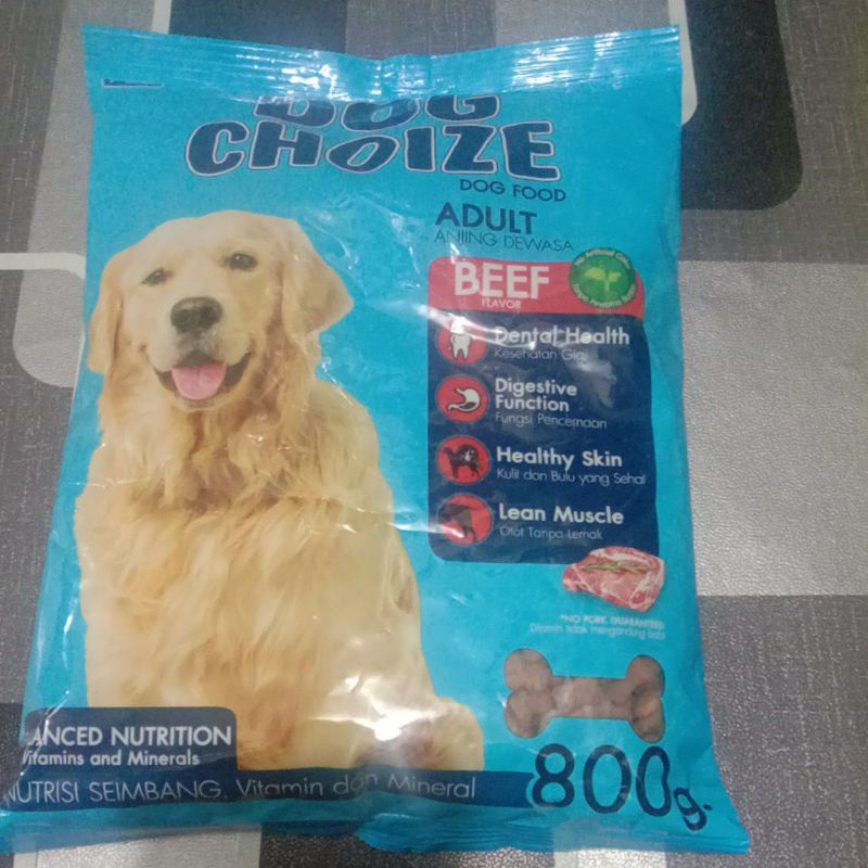 DOG CHOIZE FRESH PACK 800gram