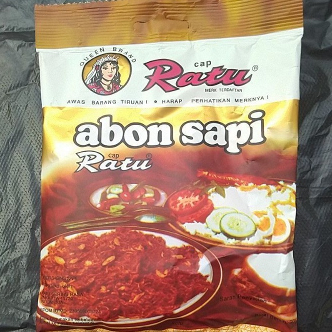 

Abon Sapi Cap Ratu 90gr