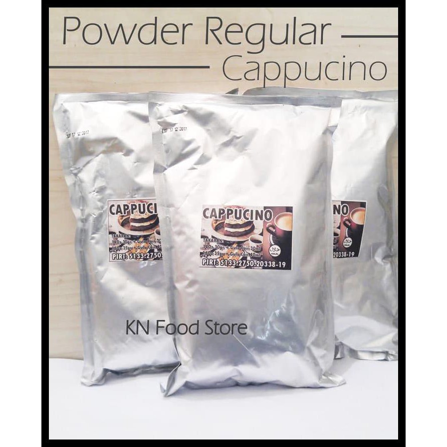 

SPECIAL!! Bubuk Cappucino Cincau 1000 gram / Powder Cappucino Cincau /Cappucino