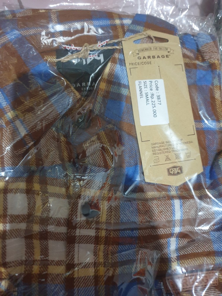 Flannel Garbage Grbg 4735 - River