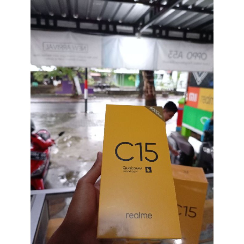 REALME C15 4/64 NEW SEGEL [6000 MAH, 18 Watt Fast Charge, Snapdragon versi]