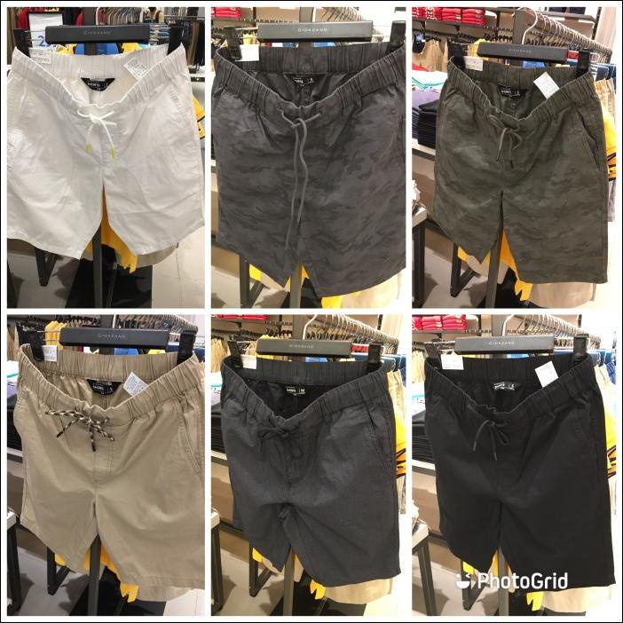 Celana Pendek Pria GIORDANO Original - Short Pants Giordano