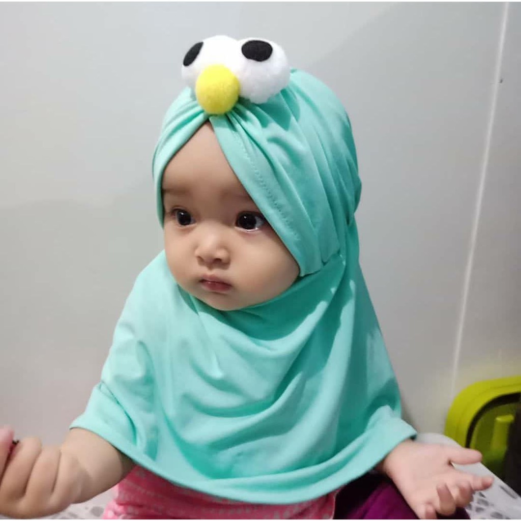 ELMO KIDS jilbab anak emoticon