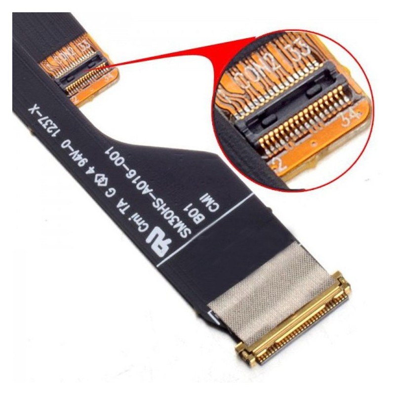 KABEL FLEXIBLE LED LCD LAYAR ACER ASPIRE S3 S3-371 S3-391 S3-951 SM30HS-A016-001 DUA 2 TITIK DOTS