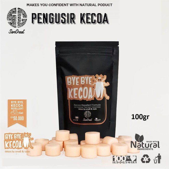 Pengusir Kecoa, Bye Bye Kecoa Gel 100 gr &amp; Bye Bye Kecoa Spray 100 ml