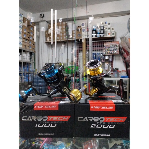 Reel versus carbotech pro series & SW 1000 sampai 6000