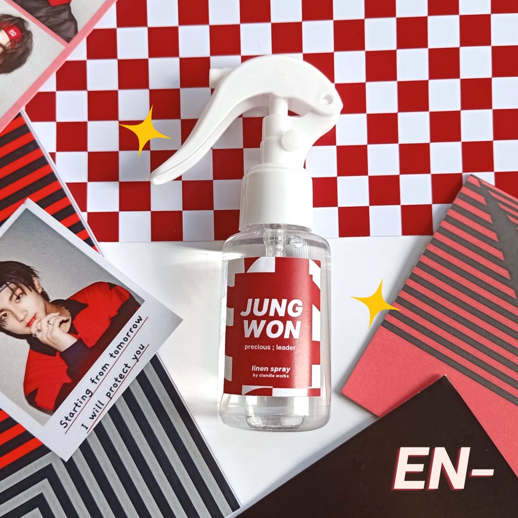 ENHYPEN Linen &amp; Room Korean Spray | Ciandle KPOP