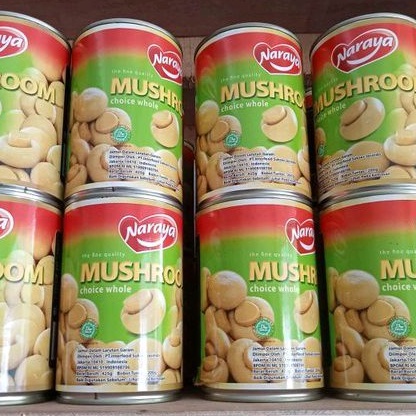 

Naraya Corn Kaleng, Naraya Mushroom Kaleng