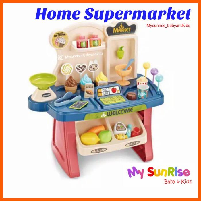 Home Supermarket Play Set / Mainan Supermarket