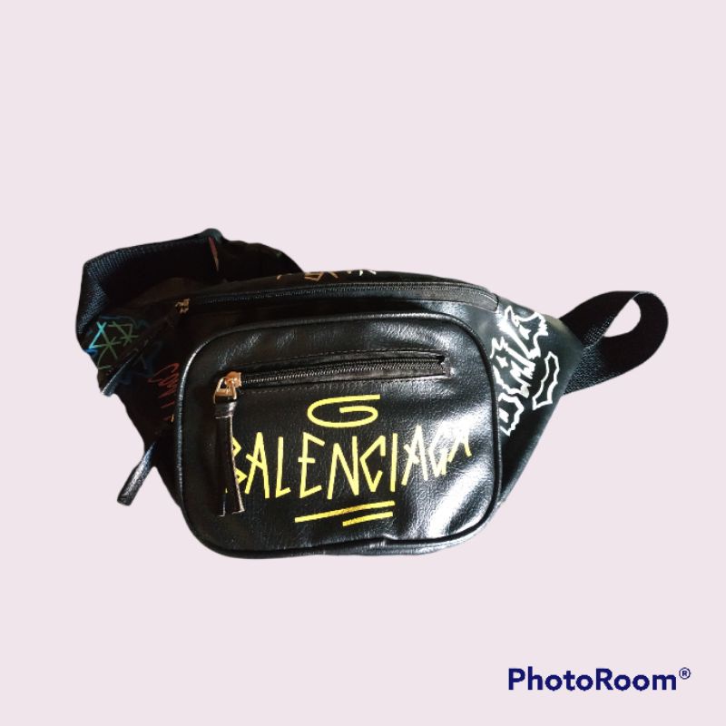 TAS SELEMPANG/PINGGANG BRANDED BALENCIAGA waistbag